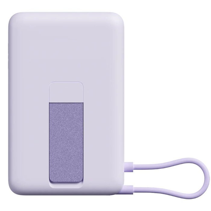 Xiaomi Magnetic Power Bank 10000 con soporte integrado, Púrpura Xiaomi Magnetic Power Bank 10000 con soporte integrado, Púrpura